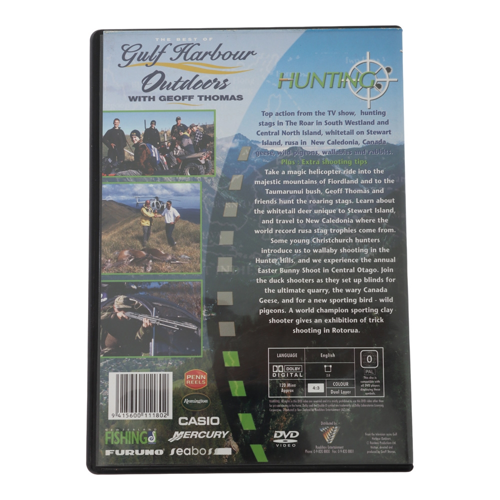 Geoff Thomas The Best of Gulf Harbour Hunting DVD