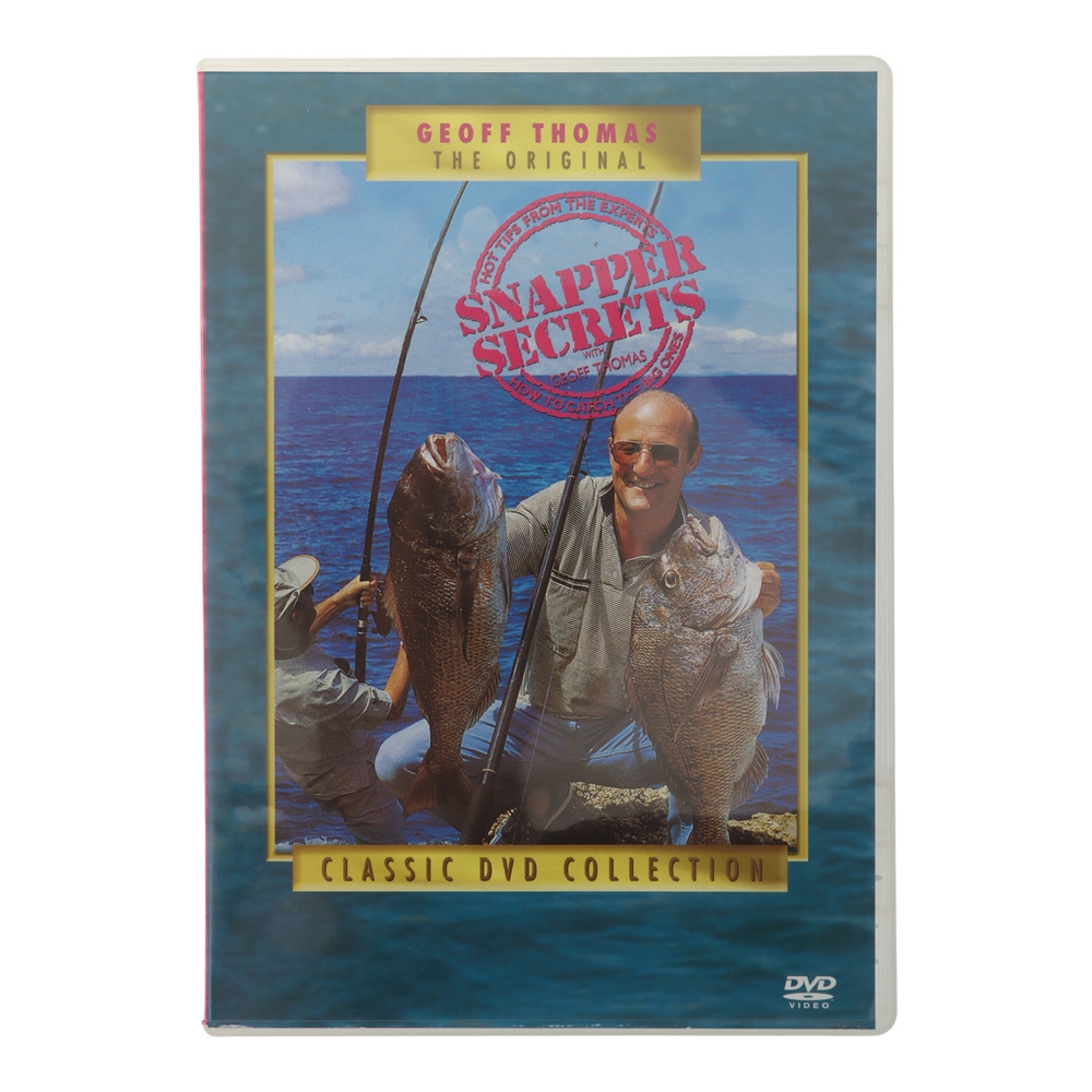 Geoff Thomas The Original Classic Series Snapper Secrets DVD