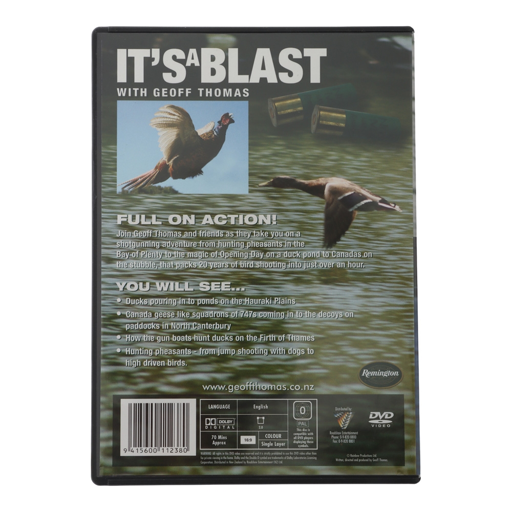 Geoff Thomas It's a Blast - Bird Shooting DVD