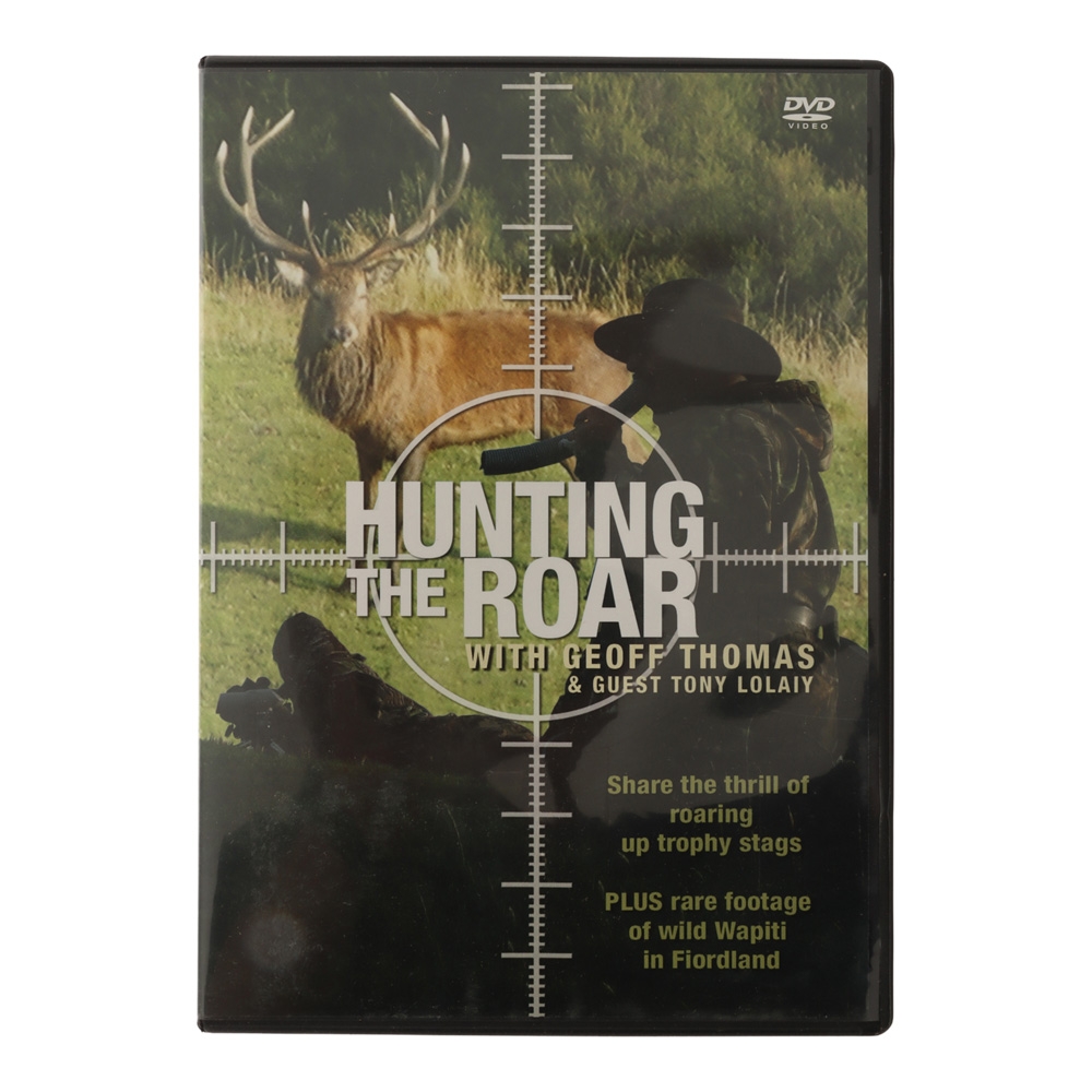 Geoff Thomas Outdoors Hunting The Roar DVD