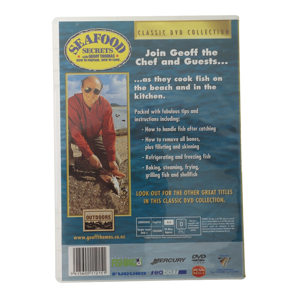 Geoff Thomas The Original Classic Series Seafood Secrets DVD