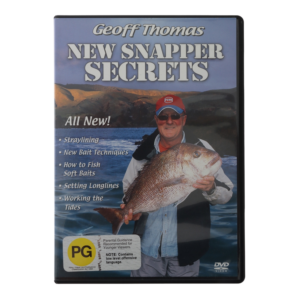 Geoff Thomas New Snapper Secrets DVD
