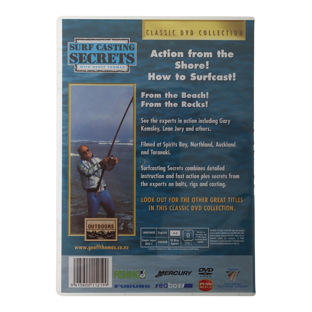 Geoff Thomas The Original Classic Series Surfcasting Secrets DVD