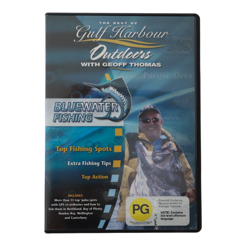Geoff Thomas The Best of Gulf Harbour Bluewater Fishing DVD