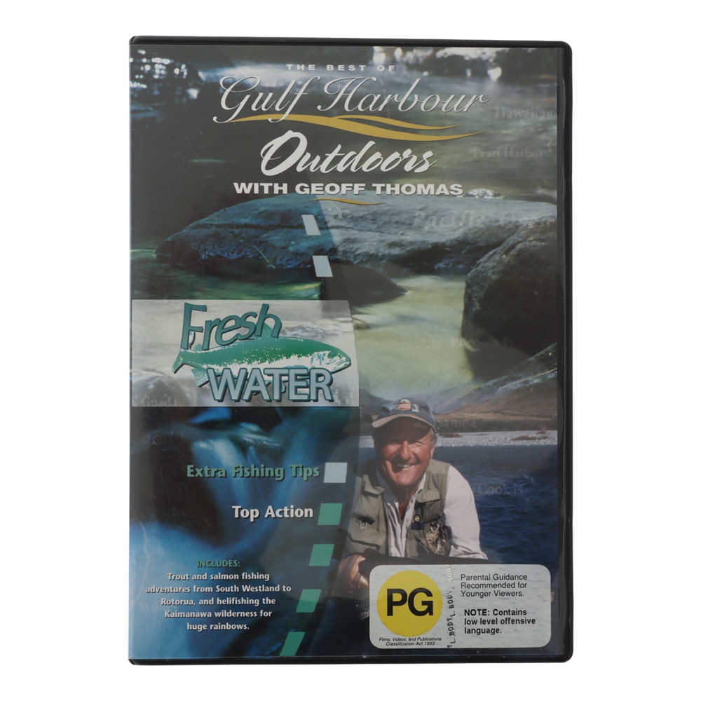 Geoff Thomas The Best of Gulf Harbour Freshwater Fishing DVD