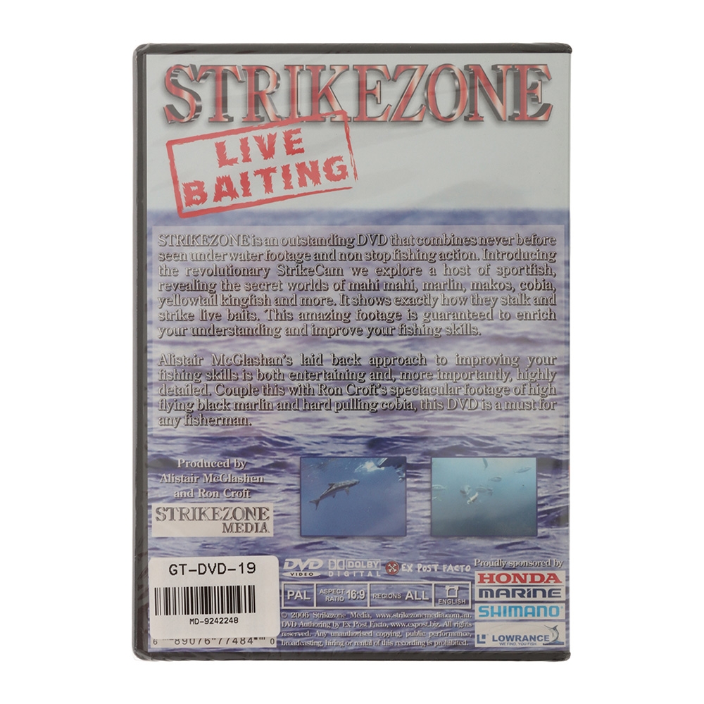 Strikezone Livebaiting DVD