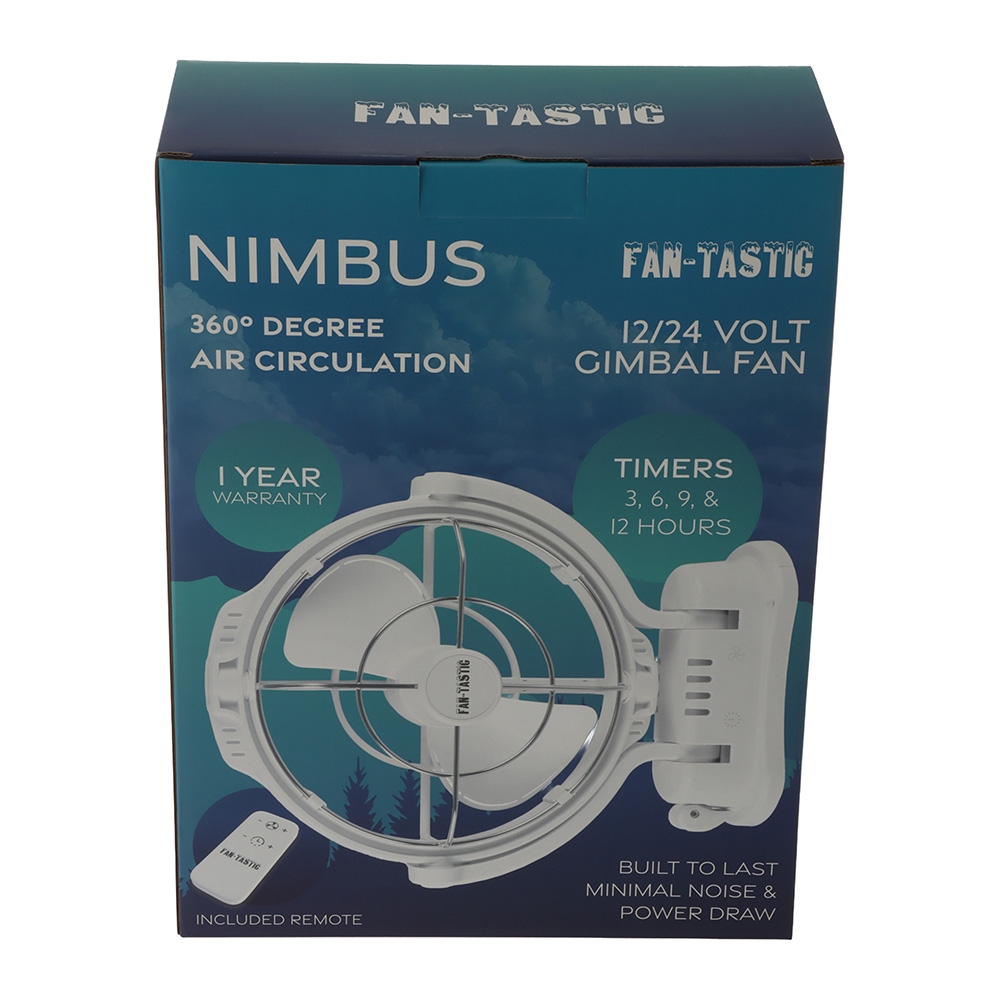 Fantastic Nimbus 360 Gimbal Fan with Remote Control 12V/24V