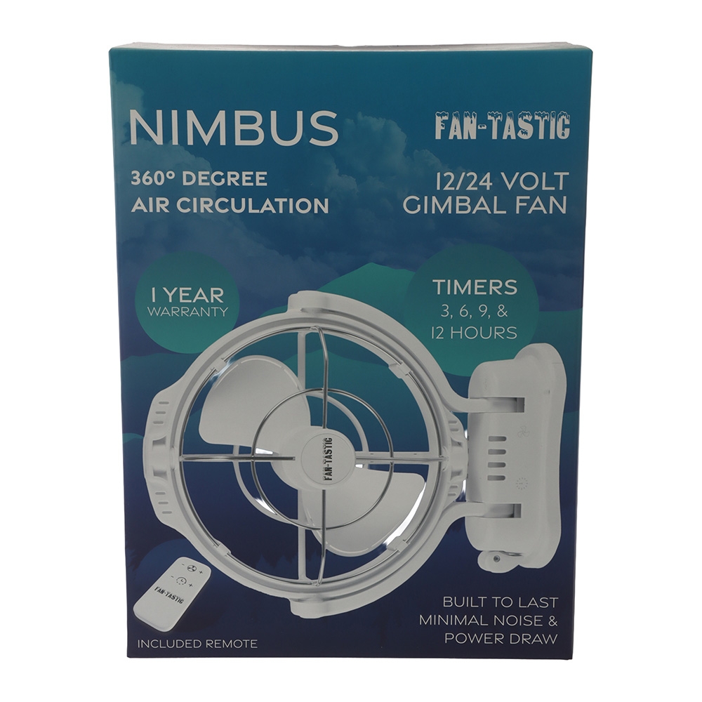 Fantastic Nimbus 360 Gimbal Fan with Remote Control 12V/24V