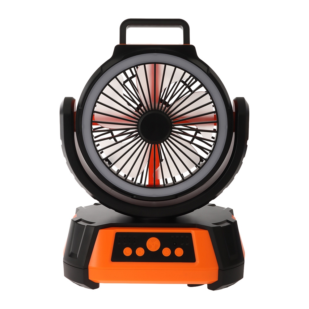 Fantastic Portable Rechargeable Camping Fan w/ LED Light 20000mAh
