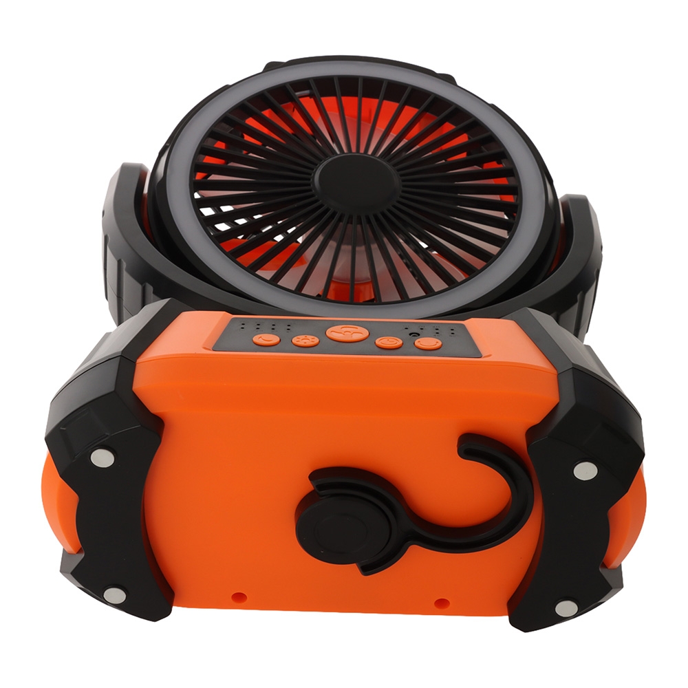 Fantastic Portable Rechargeable Camping Fan w/ LED Light 20000mAh