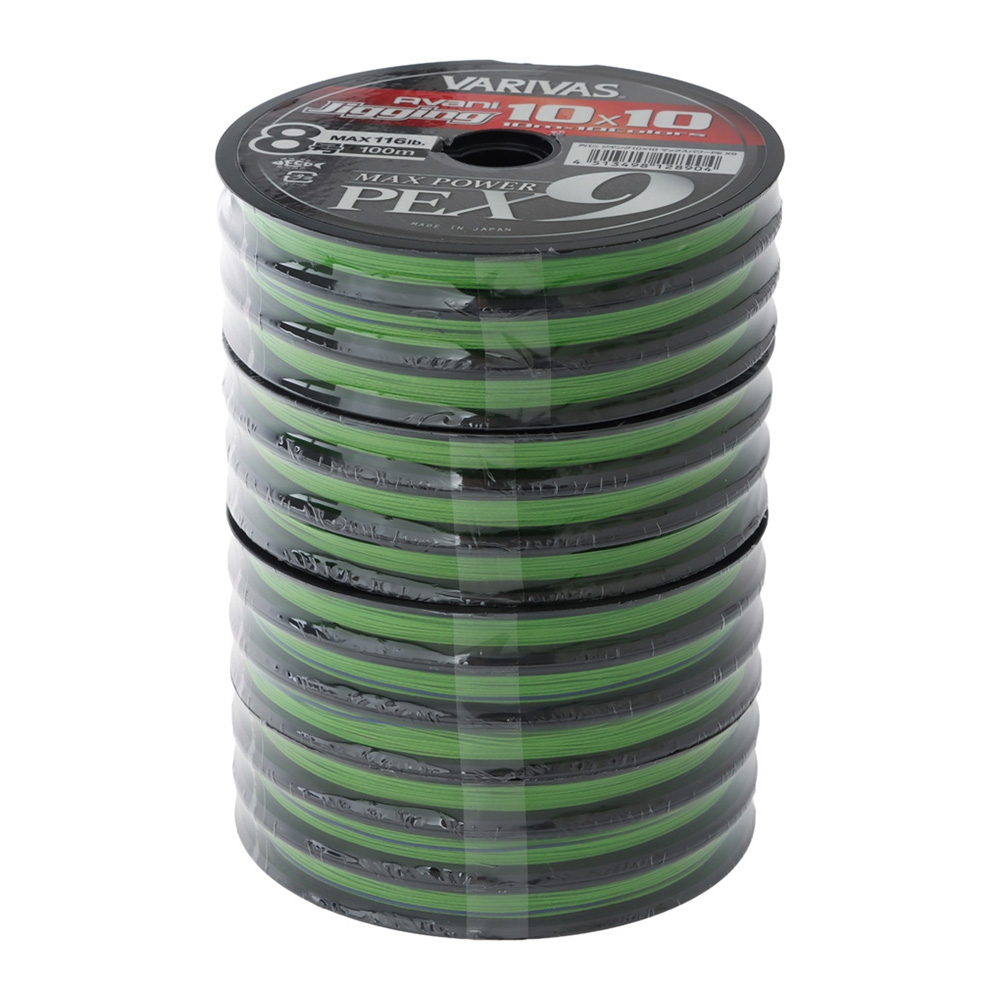 Varivas Avani Jigging 10x10 Max Power PE X9 Braid 1200m PE8 116lb