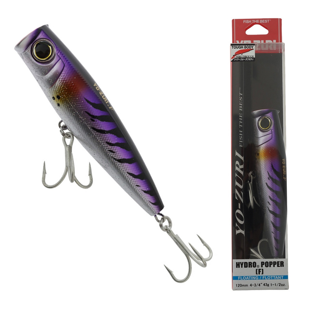 Yo-Zuri Hydro Popper Floating Lure 120mm 43g Bonita