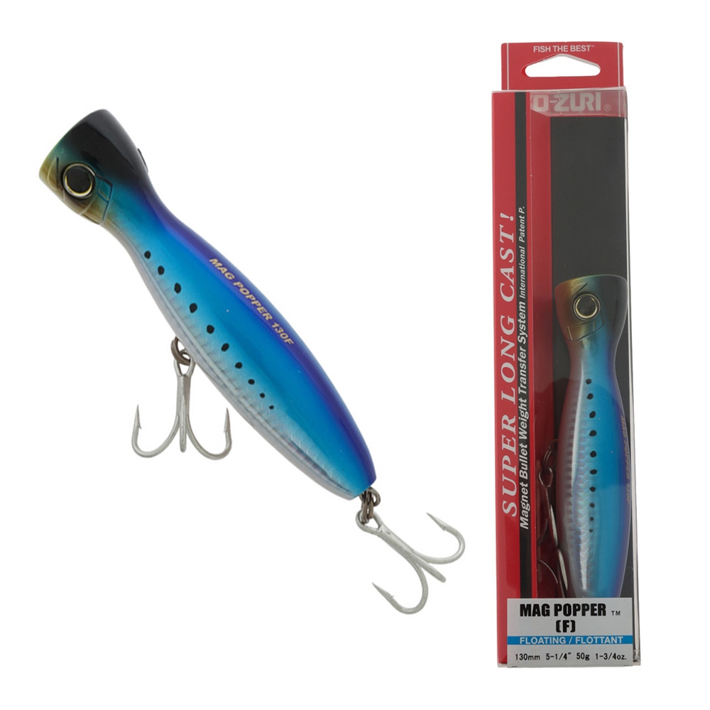 Yo-Zuri Mag Popper Floating Lure 130mm 50g Sardine