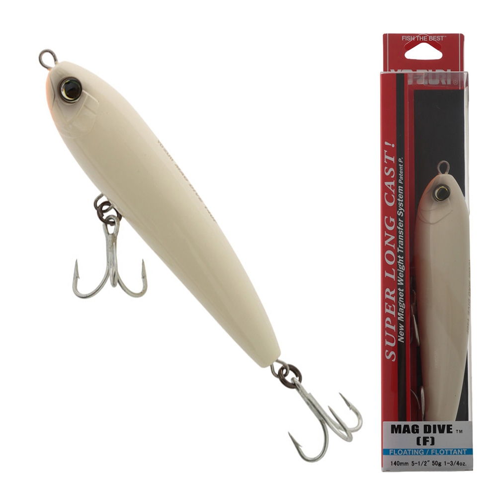 Yo-Zuri Mag Dive Floating Diving Pencil Lure 140mm 50g Bone