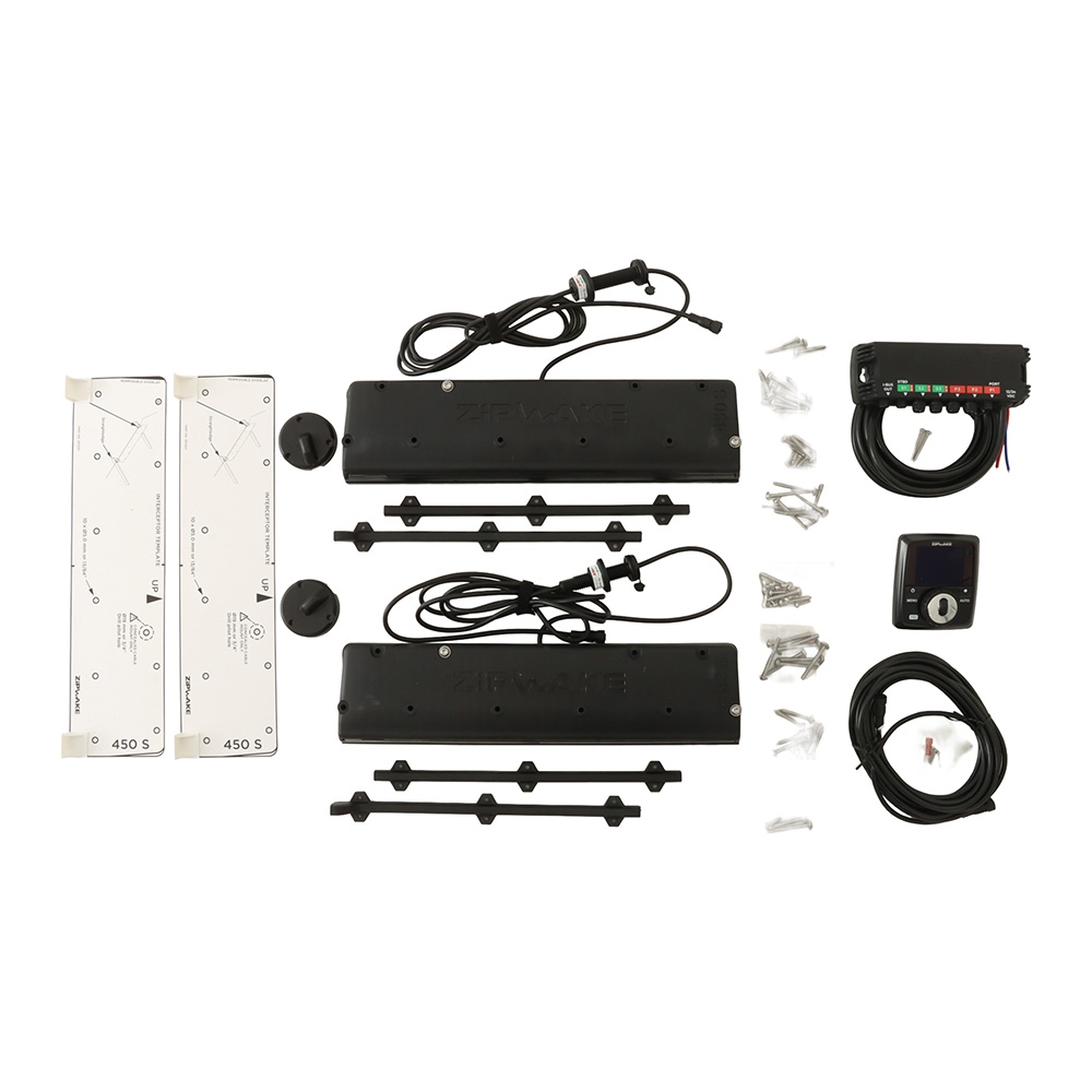Zipwake KB450-S PRO Dynamic Trim Control System Kit Straight 450mm