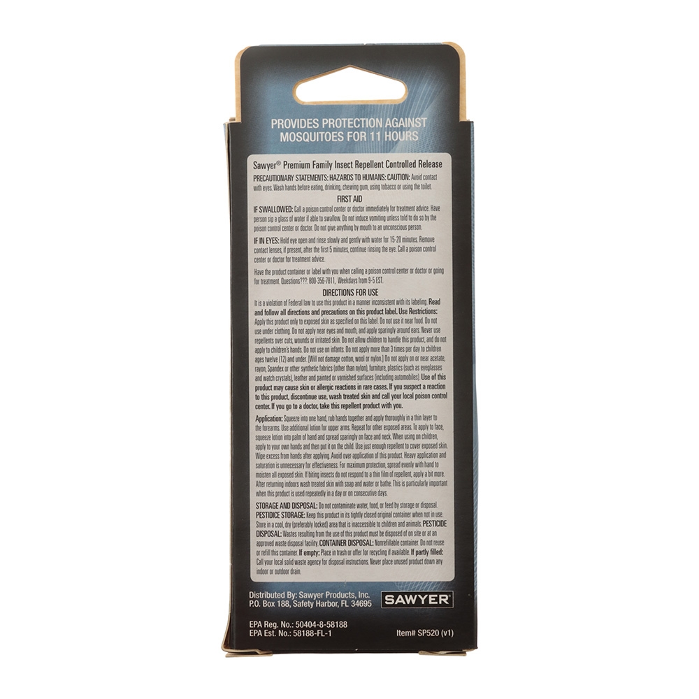 Sawyer Picaridin Family Insect Repellent Lotion 118ml