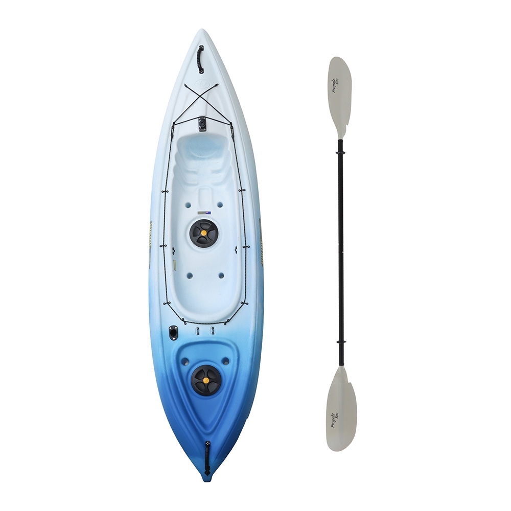 Viking Nemo Recreational Kayak with Paddle 3.2m - Manufacturer Seconds Sky Blue/White