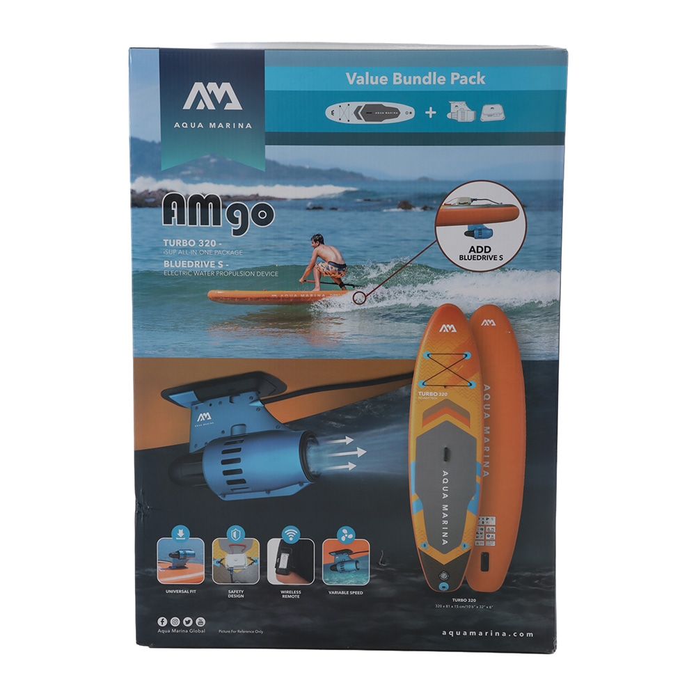 Aqua Marina AMgo TURBO 320 Electric Power Fin 10ft 6in