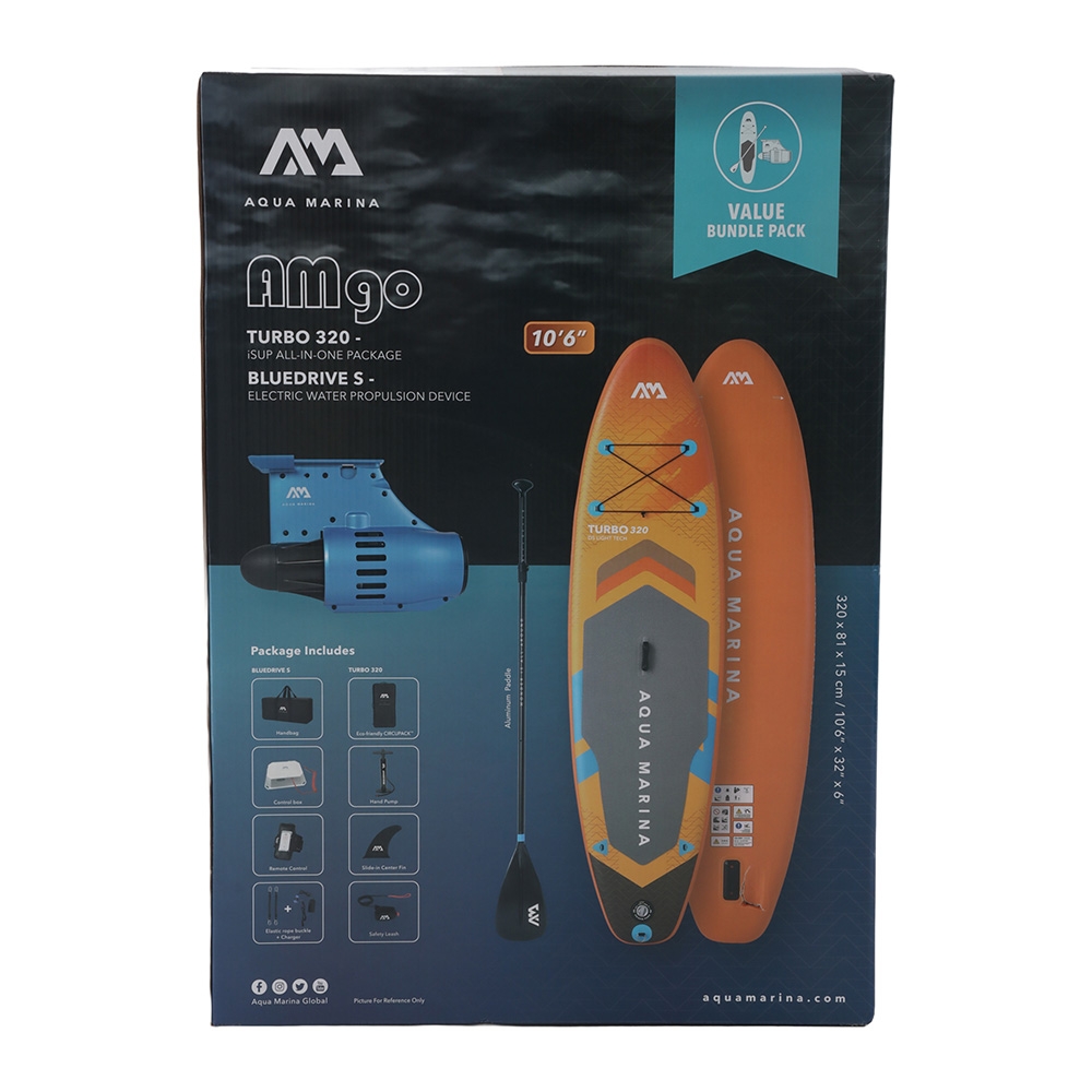 Aqua Marina AMgo TURBO 320 Electric Power Fin 10ft 6in