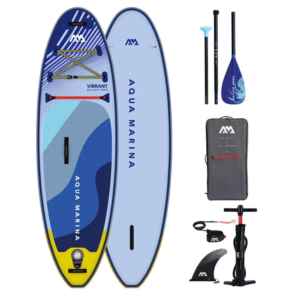 Aqua Marina Vibrant Youth All-Round Inflatable Stand Up Paddle Board Package 8ft
