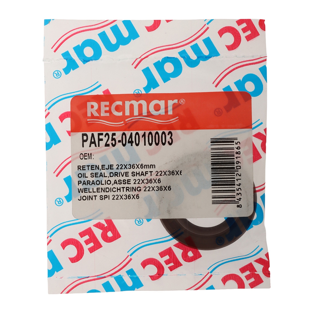 Parsun Oil Seal F25-04010003 for Yamaha F20/F25/F30/F40/F50/F60 Drive Shaft