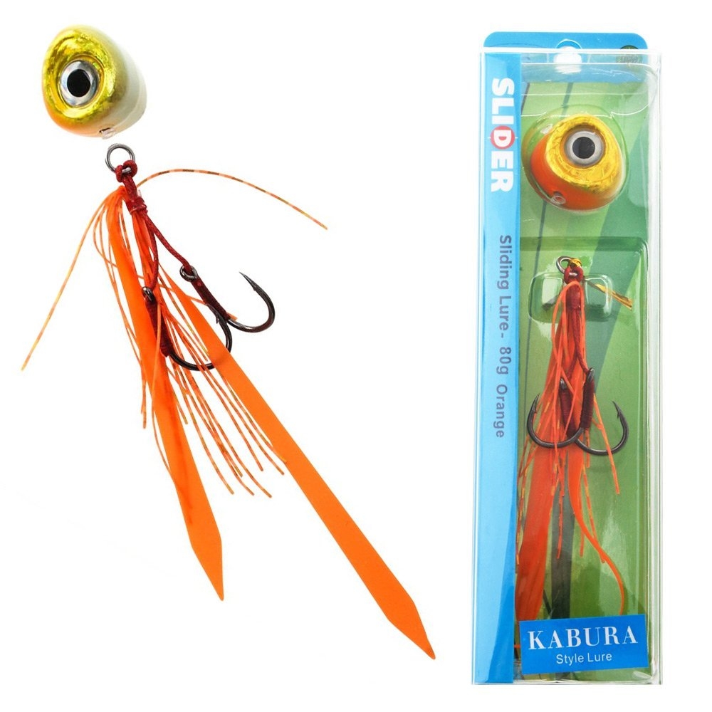 Ocean Angler Slider Rig 80g Orange/Gold