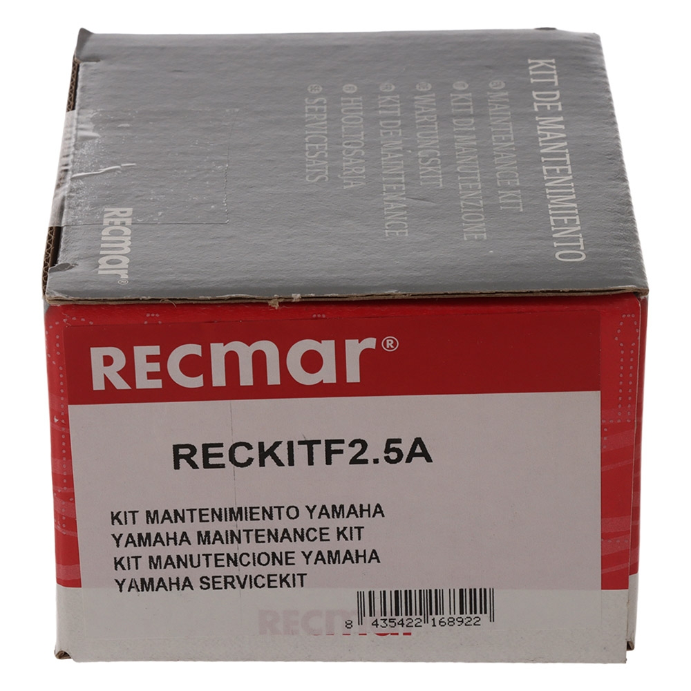 Recmar Service Maintenance Kit for Yamaha F2.5A 2002-2014 Outboard Engines