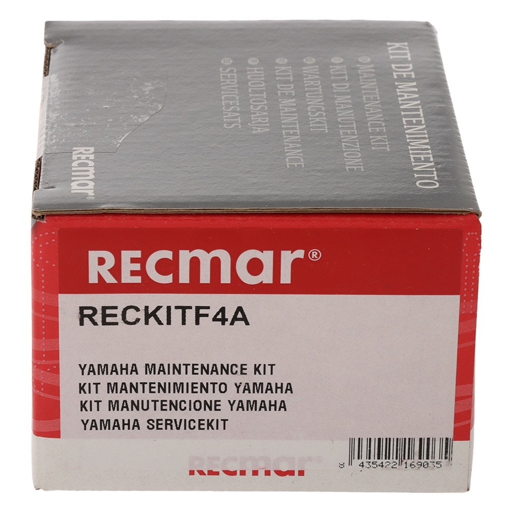 Recmar Service Maintenance Kit for Yamaha F4A 1998-2009 Outboard Engines