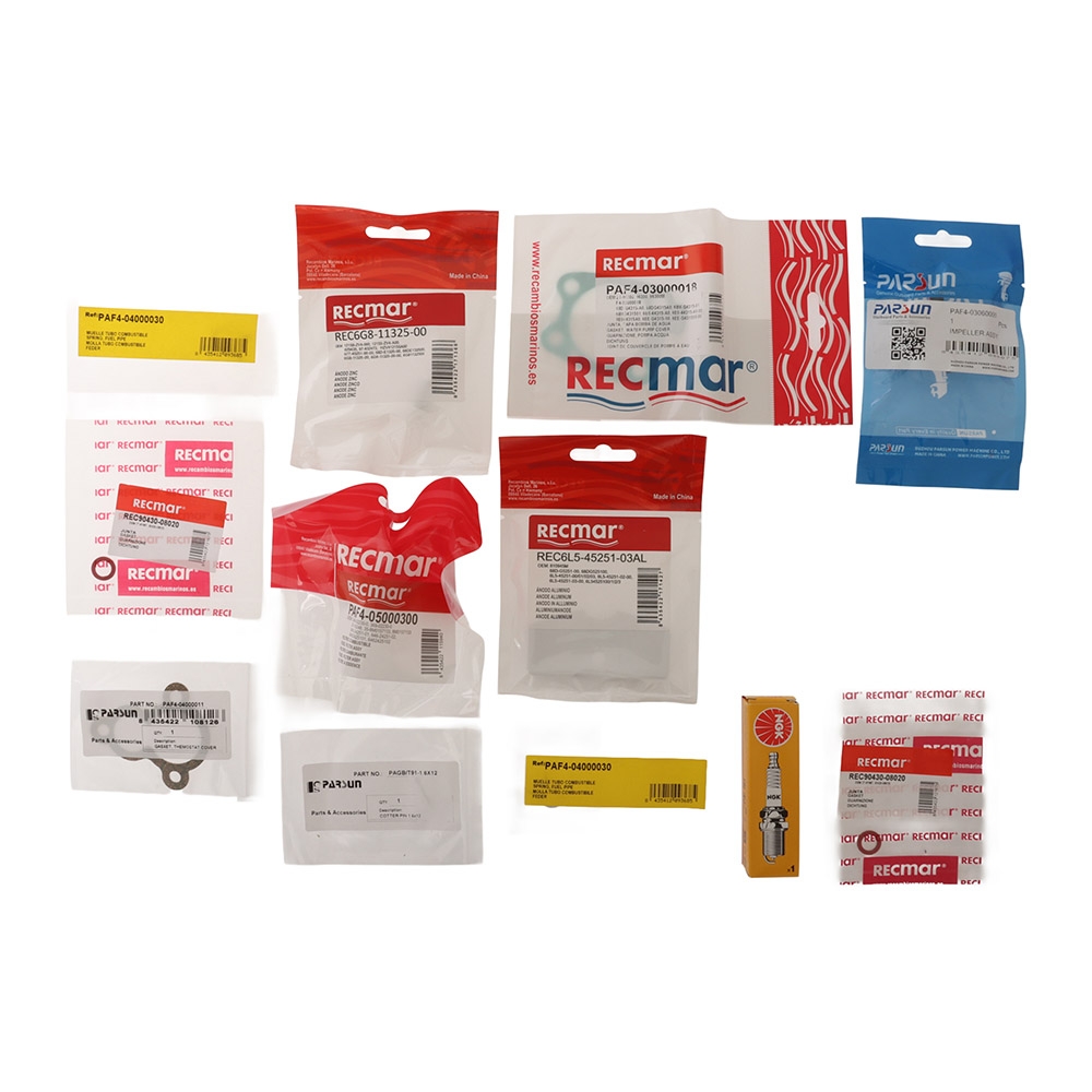 Recmar Service Maintenance Kit for Yamaha F4A 1998-2009 Outboard Engines