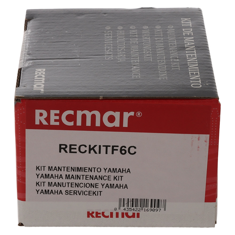Recmar Service Maintenance Kit for Yamaha F6C 2010 Ownards Outboard Engines