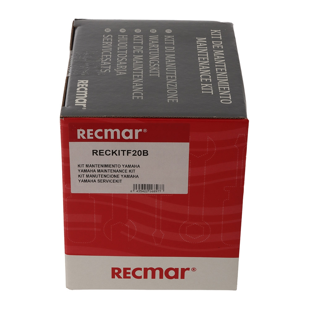Recmar Service Maintenance Kit for Yamaha F20B 2007 Onwards Outboard Engines