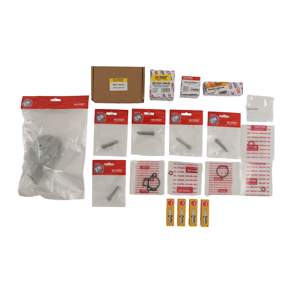 Recmar Service Maintenance Kit for Yamaha FT50B 1996-2002 Outboard Engines