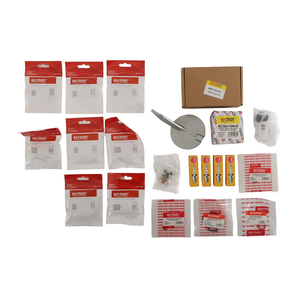 Recmar Service Maintenance Kit for Yamaha FT50C 2003 Onwards Outboard Engines