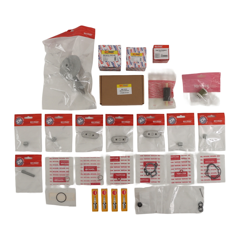Recmar Service Maintenance Kit for Yamaha FT50G / FT50J / FT60D / FT60G Outboard Engines