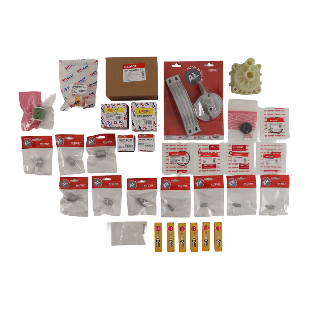 Recmar Service Maintenance Kit for Yamaha F200A / F225A 2002-2007 Outboard Engines