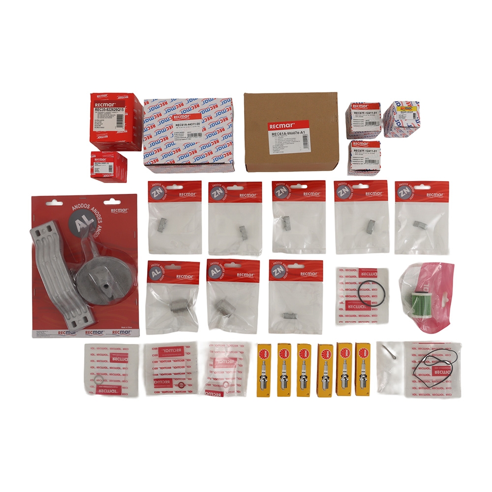 Recmar Service Maintenance Kit for Yamaha F200C 2006-2012 Outboard Engines