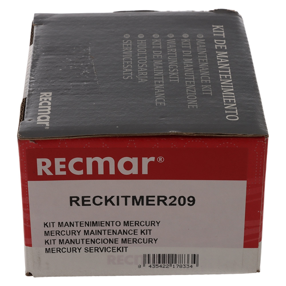 Recmar Service Maintenance Kit for Mercury/Mariner 4-Stroke 8HP/9.9HP/15HP Outboard Engines
