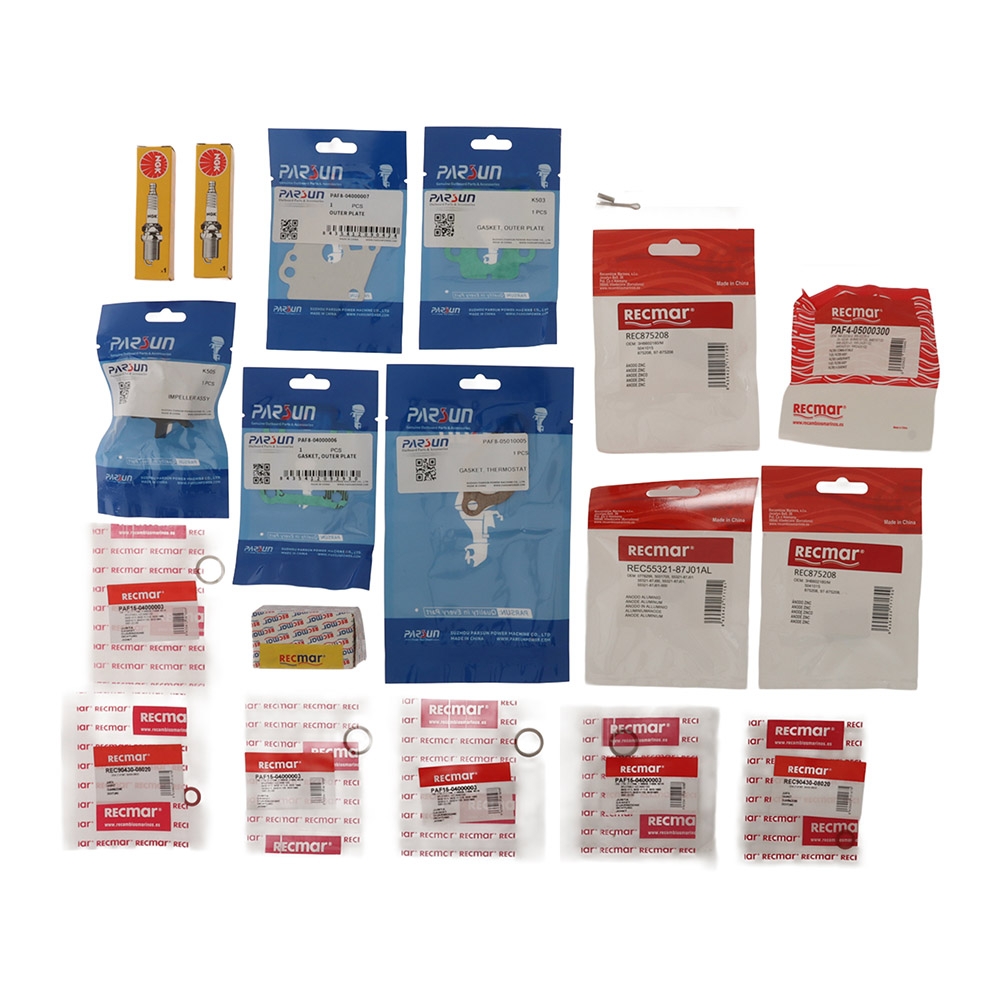 Recmar Service Maintenance Kit for Mercury/Mariner 4-Stroke 8HP/9.9HP/15HP Outboard Engines
