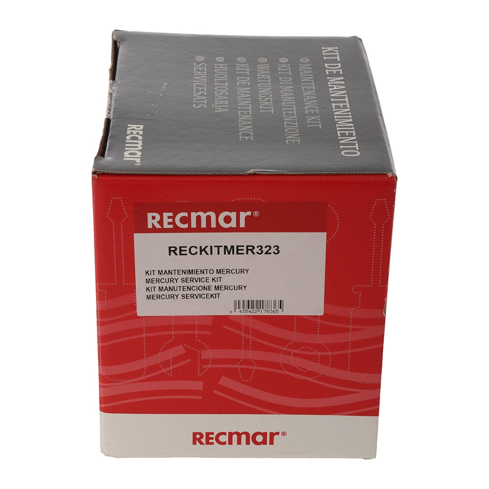 Recmar Service Maintenance Kit for Mercury 4-Stroke 8HP/9.9HP/15HP Outboard Engines