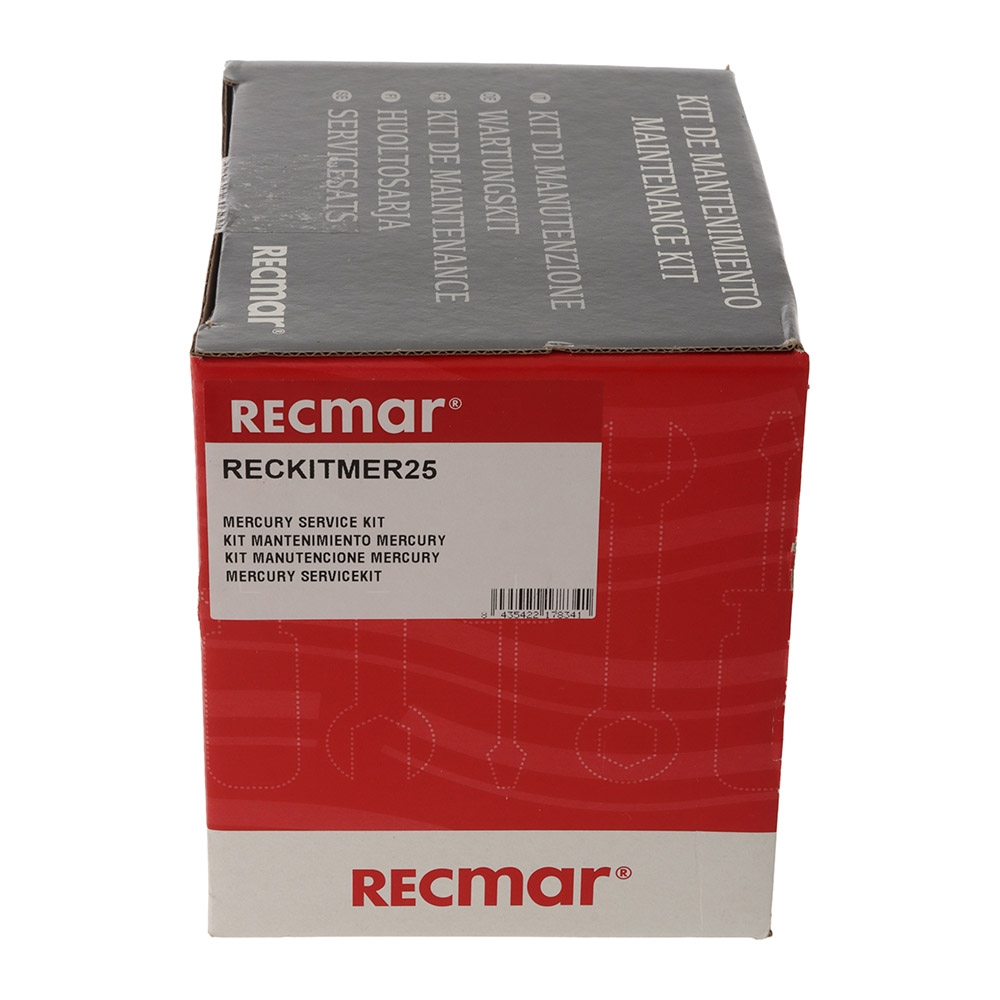 Recmar Service Maintenance Kit for Mercury/Mariner 4-Stroke 25HP/30HP Outboard Engines