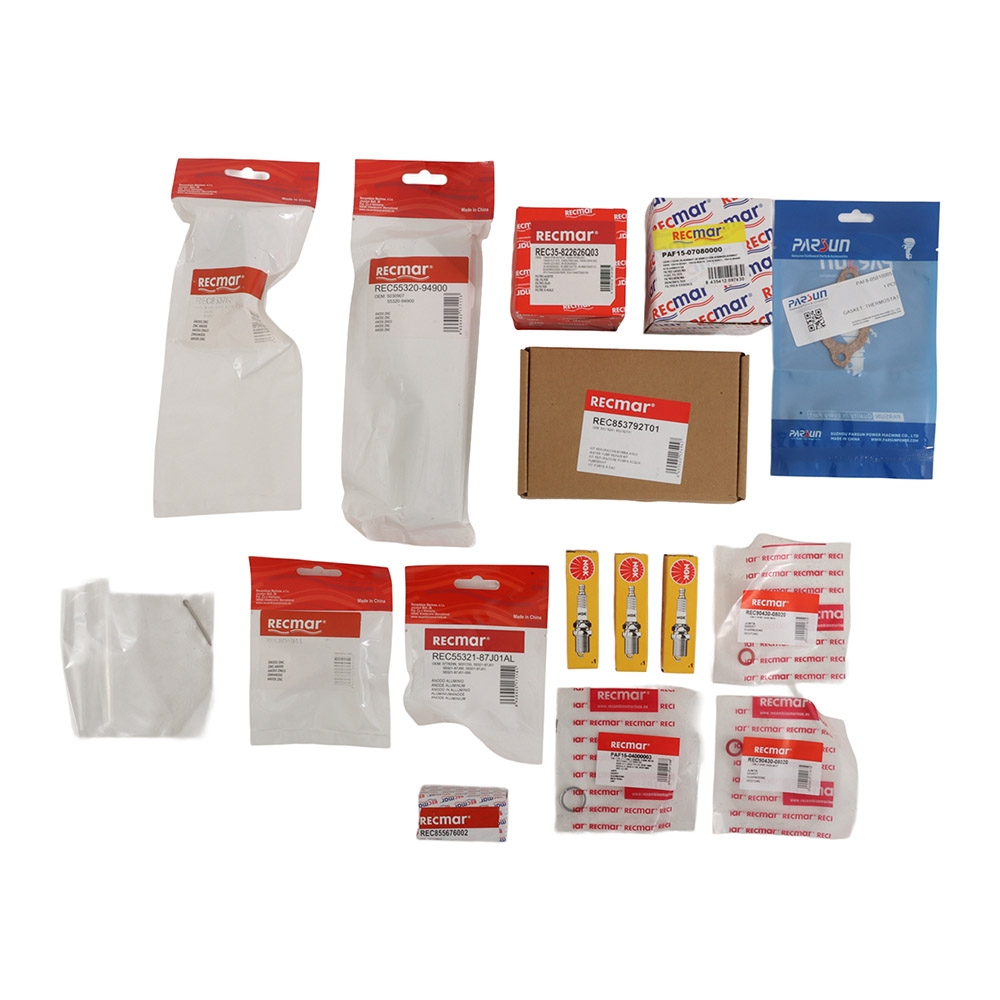 Recmar Service Maintenance Kit for Mercury/Mariner 4-Stroke 25HP/30HP Outboard Engines