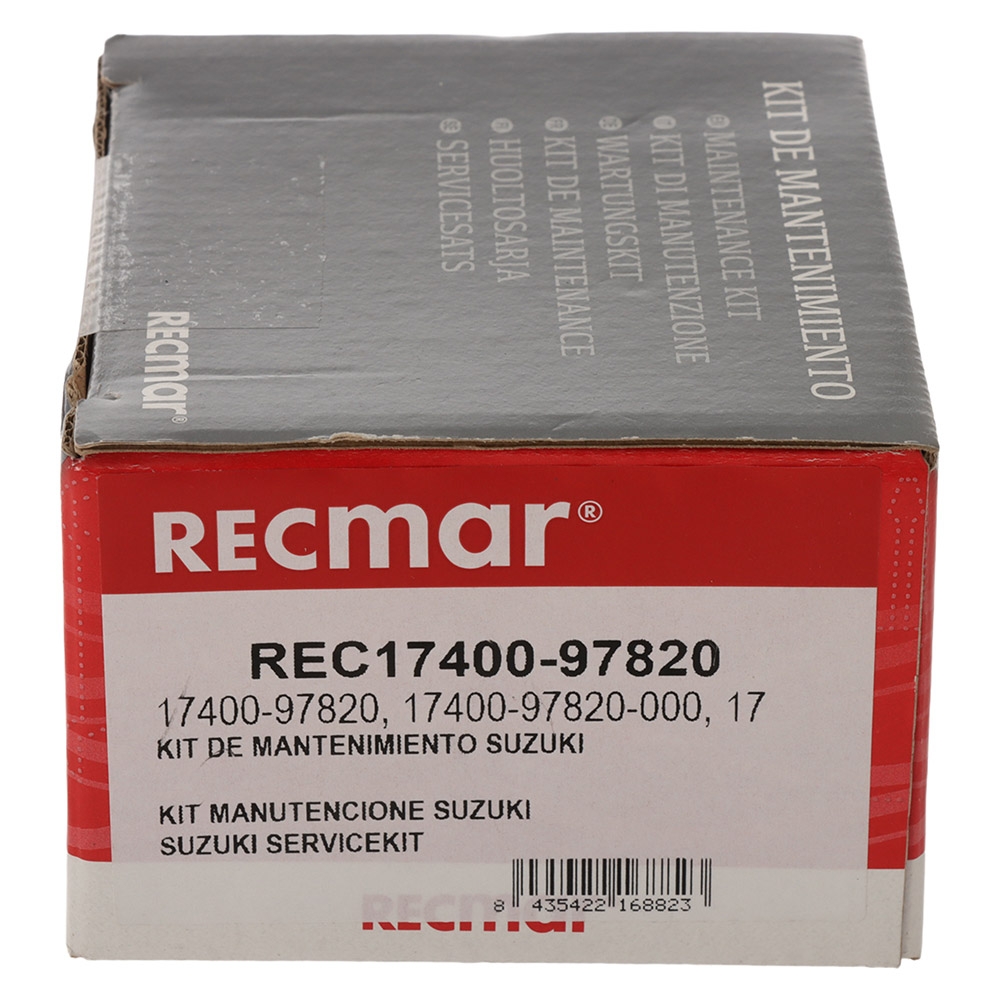 Recmar Service Maintenance Kit for Suzuki DF2/DF2.5 2006-2011 Outboard Engines