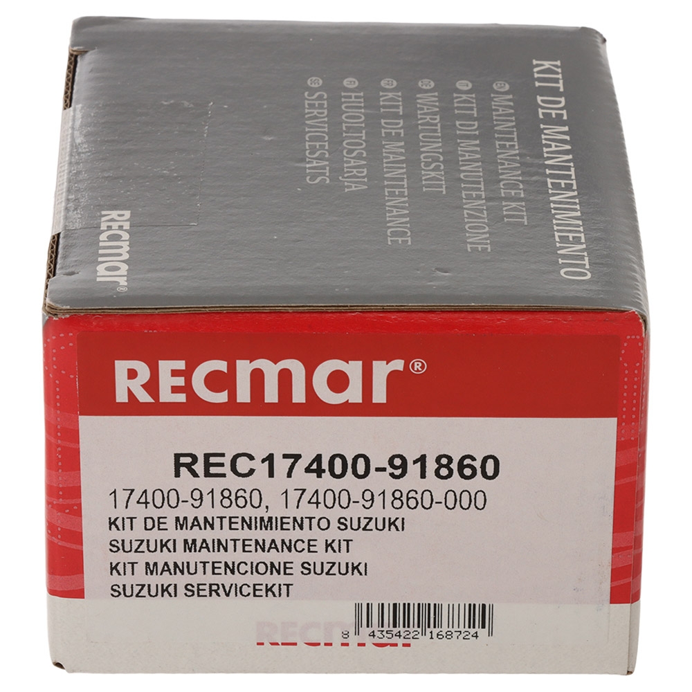 Recmar Service Maintenance Kit for Suzuki DF4/DF5/DF6 2002-2010 Outboard Engines