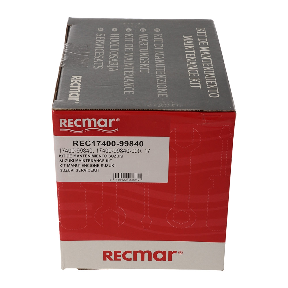 Recmar Service Maintenance Kit for Suzuki DF8A/9.9A 2010 Onwards Outboard Engines