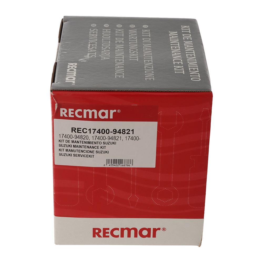 Recmar Service Maintenance Kit for Suzuki DF25A/DF30A 2015 Onwards Outboard Engines
