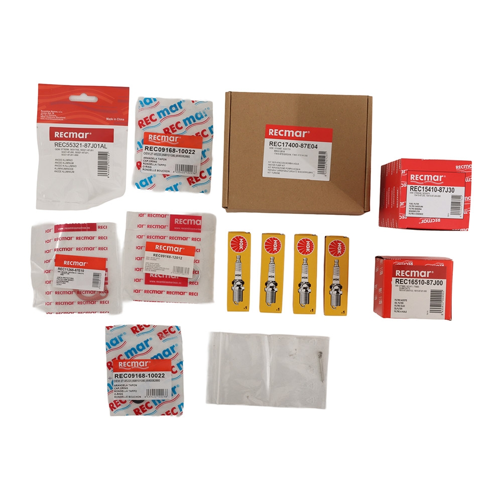 Recmar Service Maintenance Kit for Suzuki DF60/DF70 1997-2007 Outboard Engines