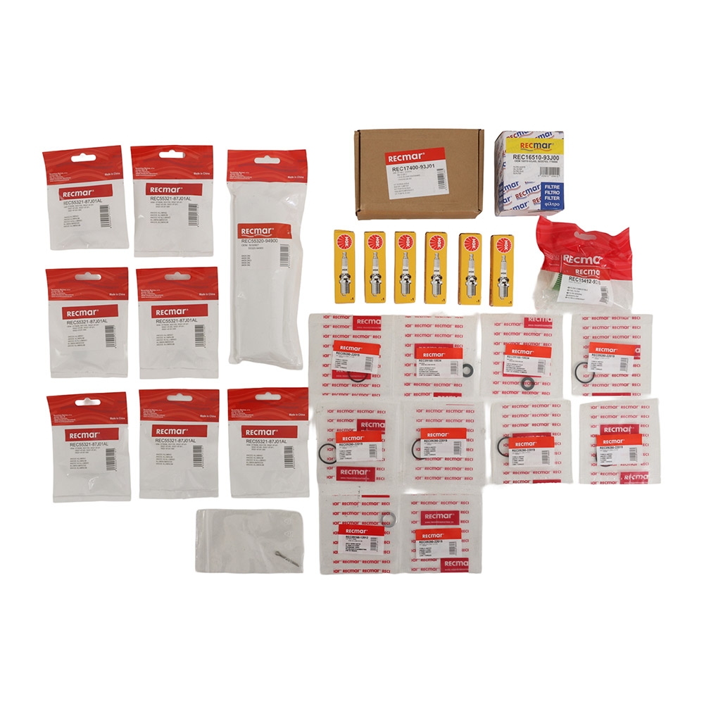Recmar Service Maintenance Kit for Suzuki DF200/DF225/DF250 2011 Onwaards Outboard Engines