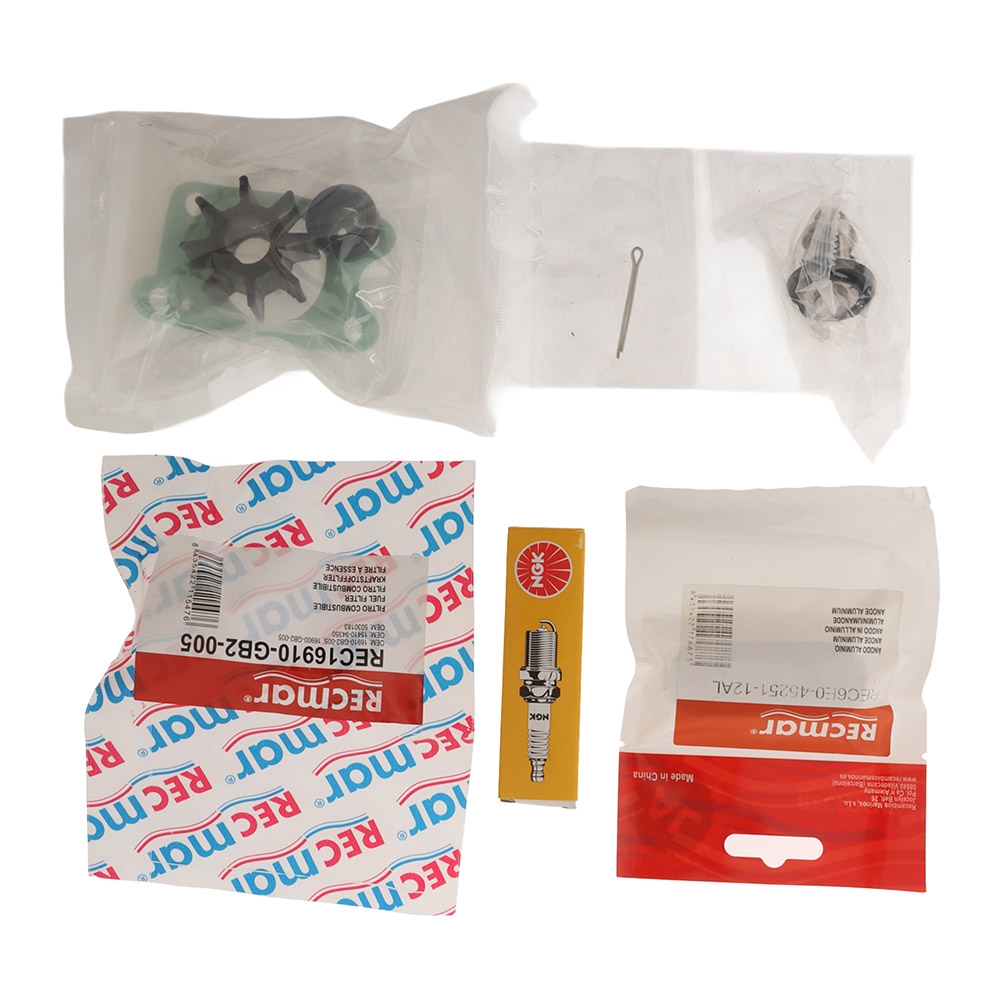 Recmar Service Maintenance Kit for Honda BF4/BF4.5/BF5 Outboard Engines