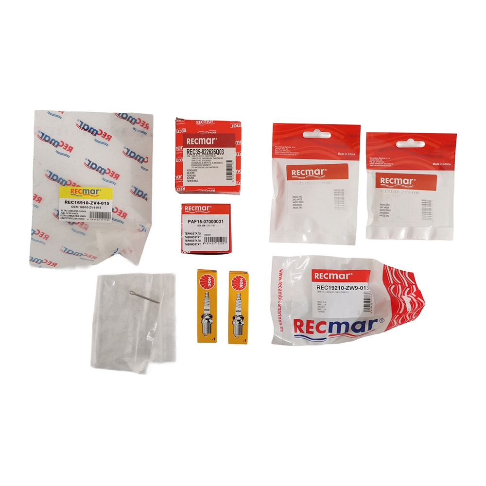Recmar Service Maintenance Kit for Honda BF8/BF9.9D/BF10 Outboard Engines