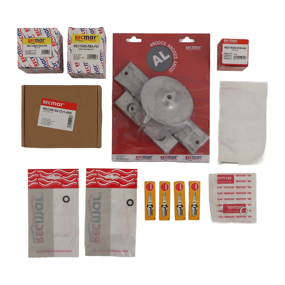 Recmar Service Maintenance Kit for Honda BF75A/BF90A Outboard Engines